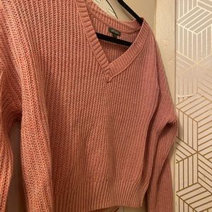 Pink wild fable crop sweater
